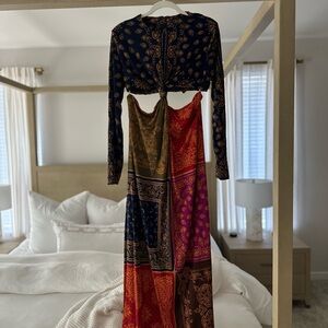 Gorgeous Farm Rio Cut Out Maxi Dress